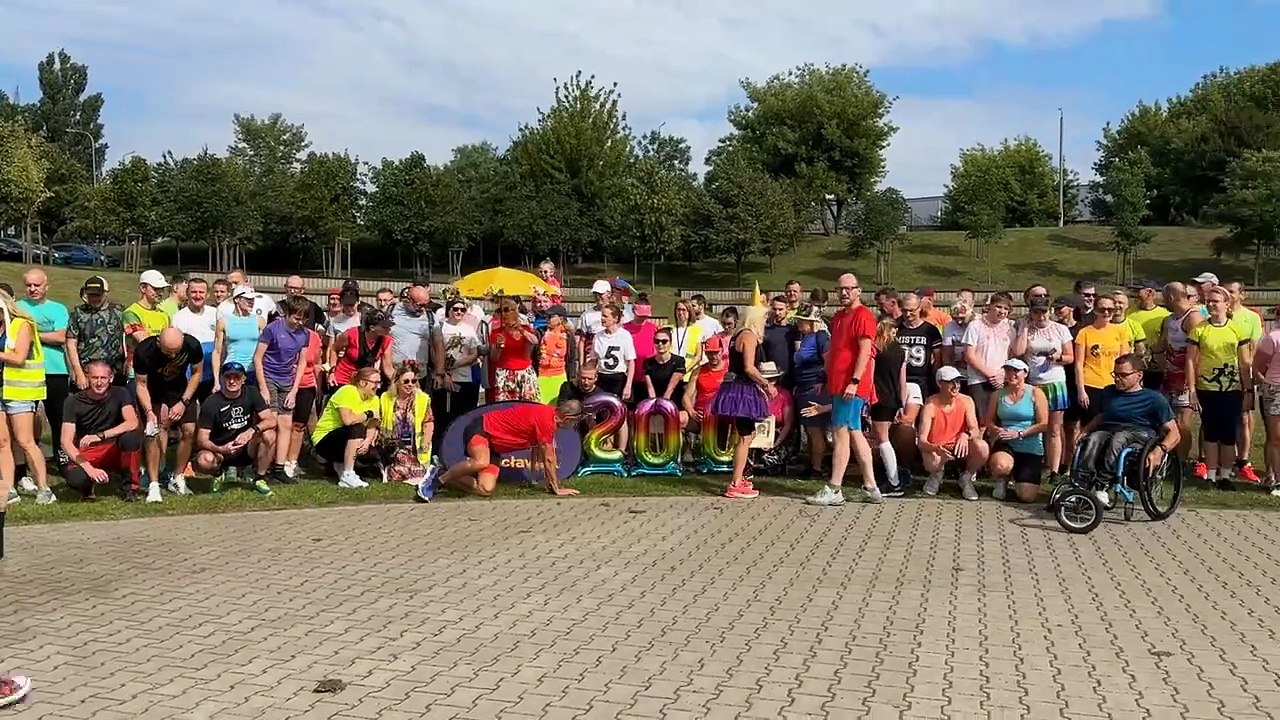 Bieg Parkrun nr 200 na Słodowie we Włocławku