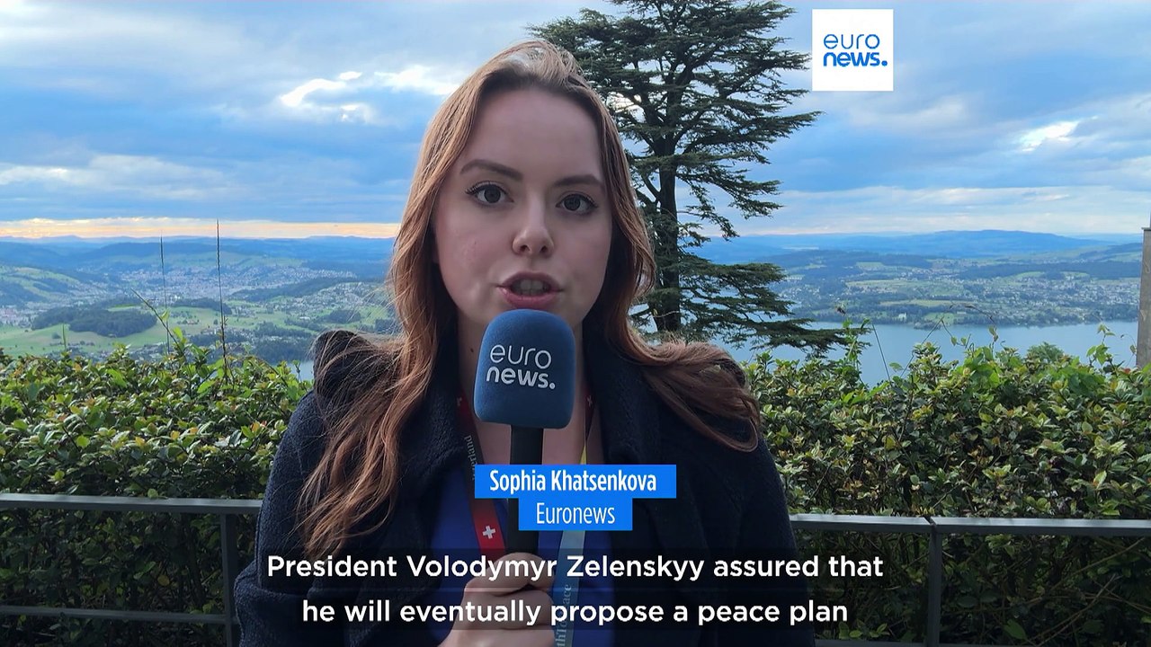 Switzerland Peace Summit: Zelenskyy could present peace plan to Russia