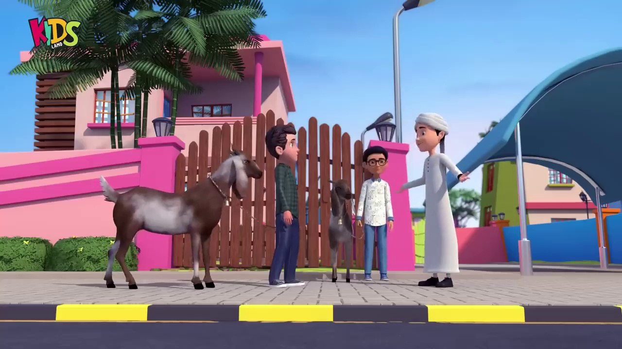 Baba Mujhe Bakra Chahiye - Ghulam Rasool Bakra Eid Episode - 3D Animation Cartoon - Kids Land_2