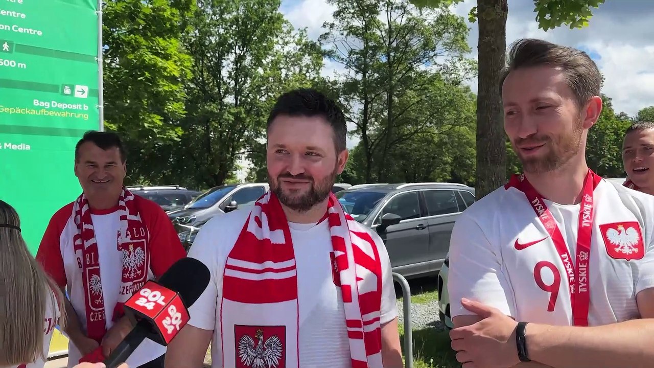 Atmosfera przed meczem Polska Holandia