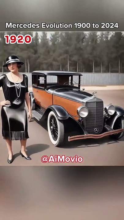 Mercedes live generation change 1990 to 2024#mercedes #artificialintelligence #evolution #fashion
