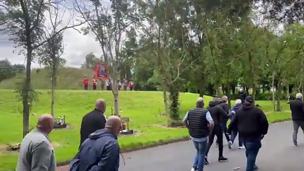 Tribute to UVF man Robert Seymour, posted online by the charity ACT