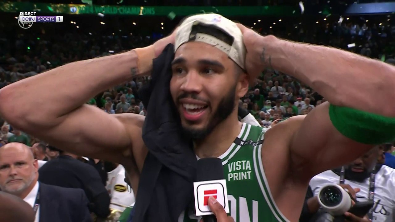 NBA - Tatum : "C'est un sentiment incroyable !"