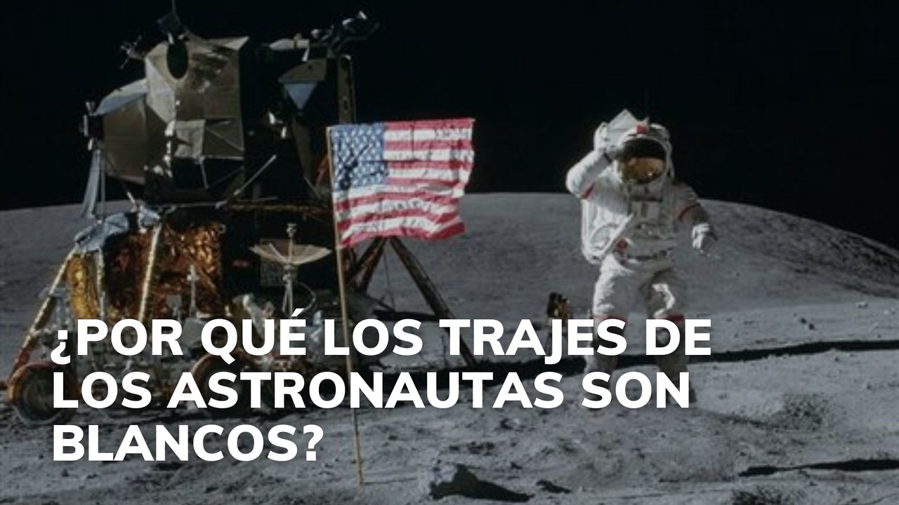 ¿Por qué los trajes de los astronautas son blancos?