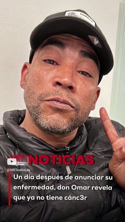 Solo un dia despues de anunciar que tiene canc3r, #DonOmar compartio en sus redes que ya esta curado