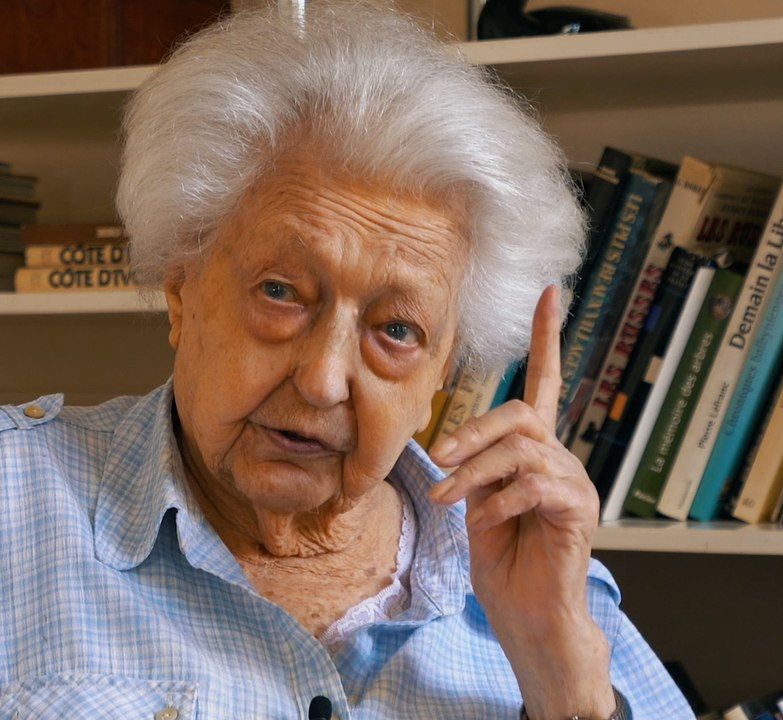 Odile se souvient de l'appel du 18 juin du général De Gaulle