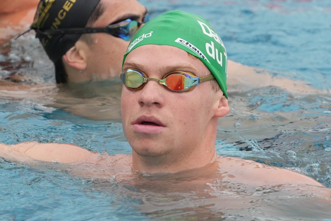 Championnats de France de natation : Léon Marchand réussi l'exploit de remporter deux titres en 50 minutes !