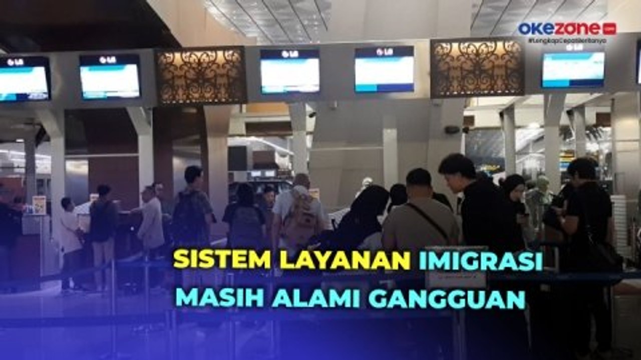 Sistem Layanan Imigrasi Masih Down, Penumpang Pilih Datang Lebih Awal