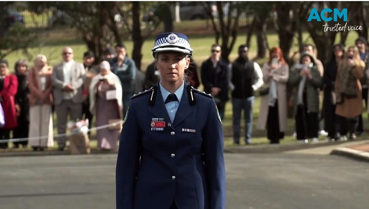 Inspector Amy Scott Commissioner’s Valour Award presentation