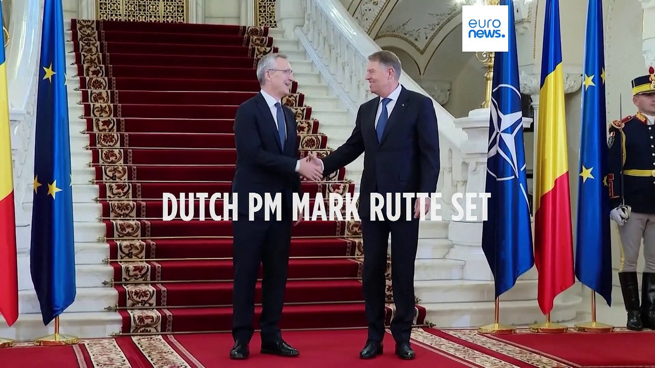Mark Rutte speaks for the first time as he secures NATO leadership