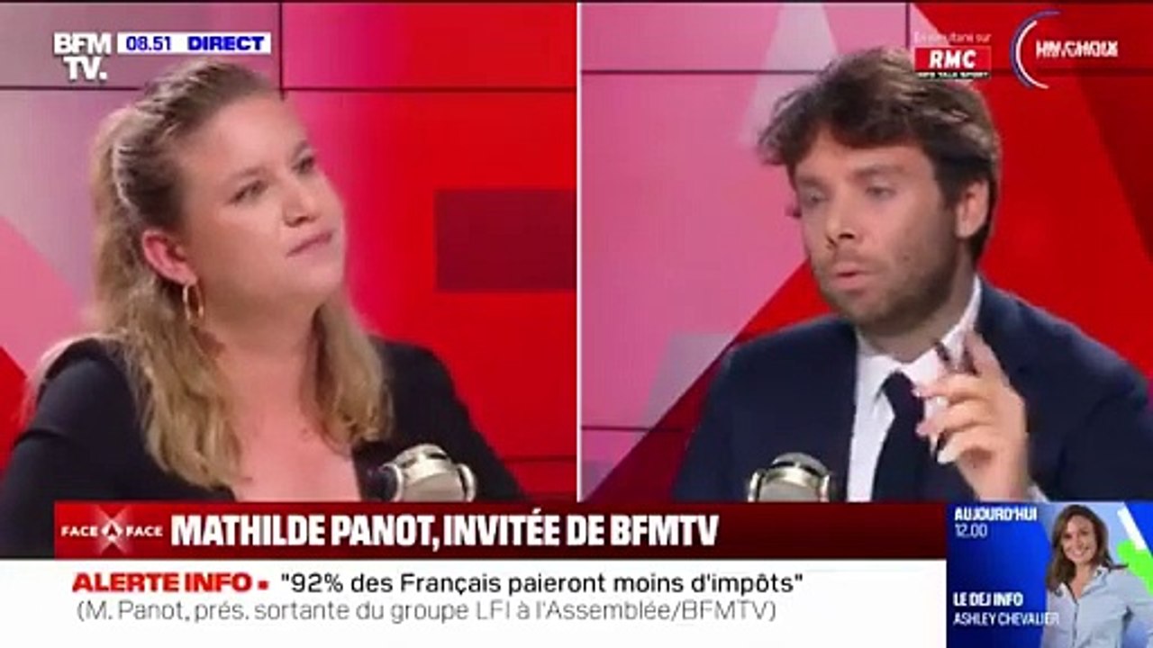 Gros malaise en direct ce matin sur BFM TV quand Mathilde Panot se vautre totalement en tentant de répondre à une question sur Léon Blum: "Mais vous ne connaissez pas l'histoire en fait ?" - Regardez