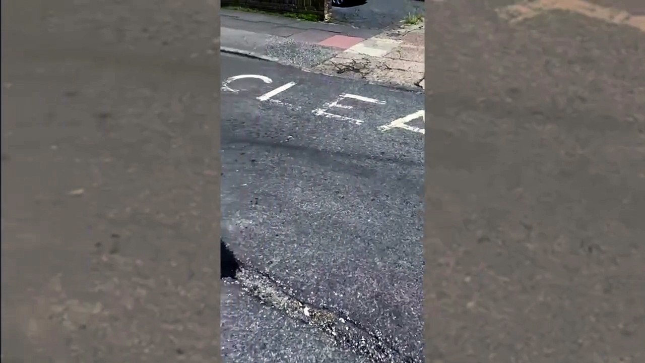 Shoreham road potholes