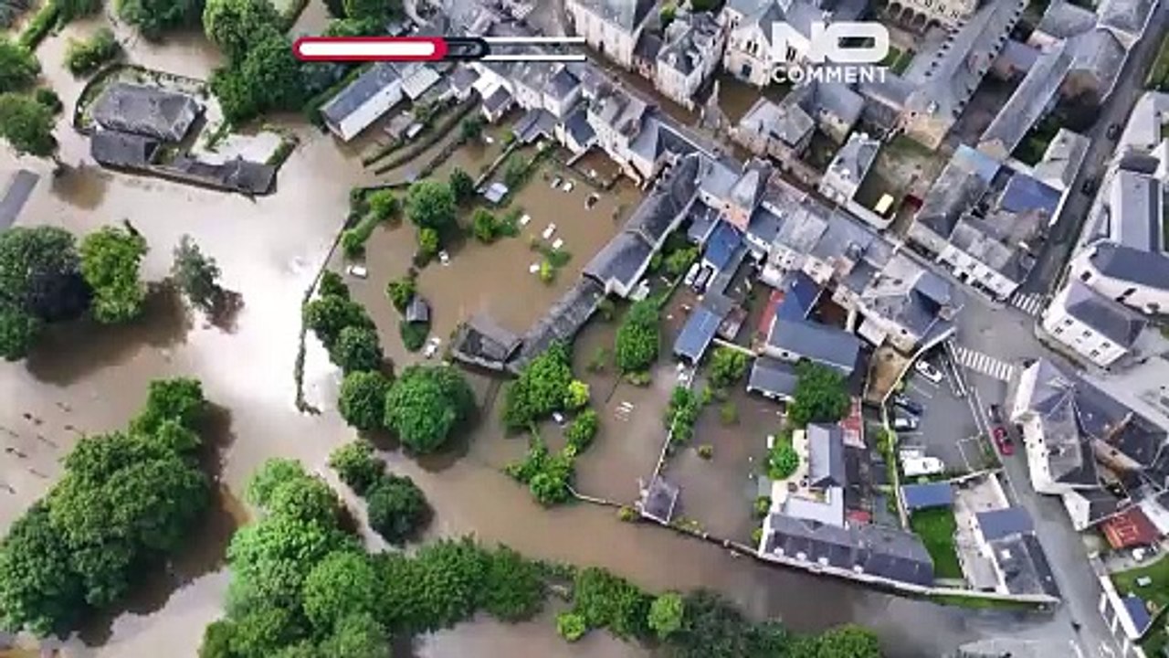 Сильнейшее наводнение в Краоне