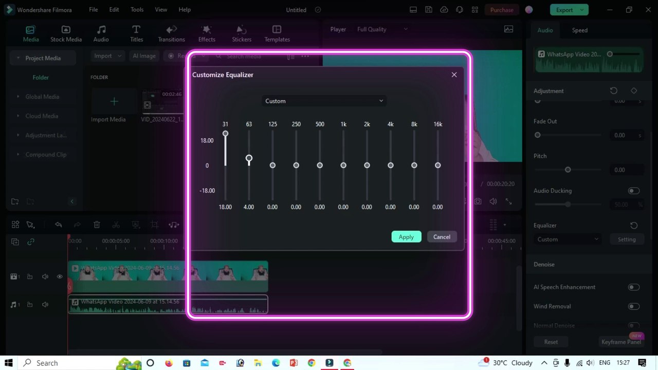filmora me voice over kaise kare || filmora me voice editing kaise kare
