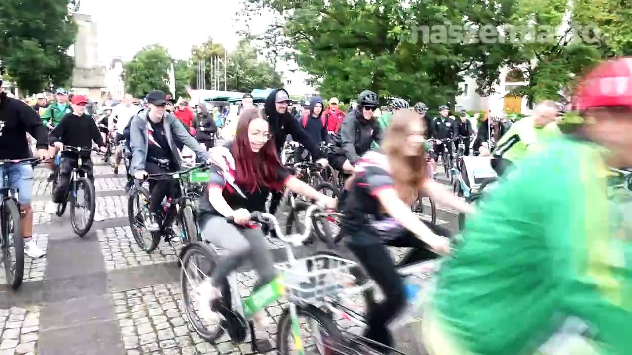 Gazeta Lubuska. Rowerowy Rajd Falubazu.