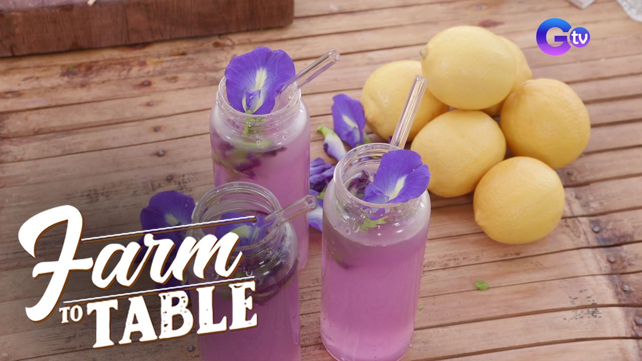 How to Make Blue Ternate Lemonade | Farm To Table