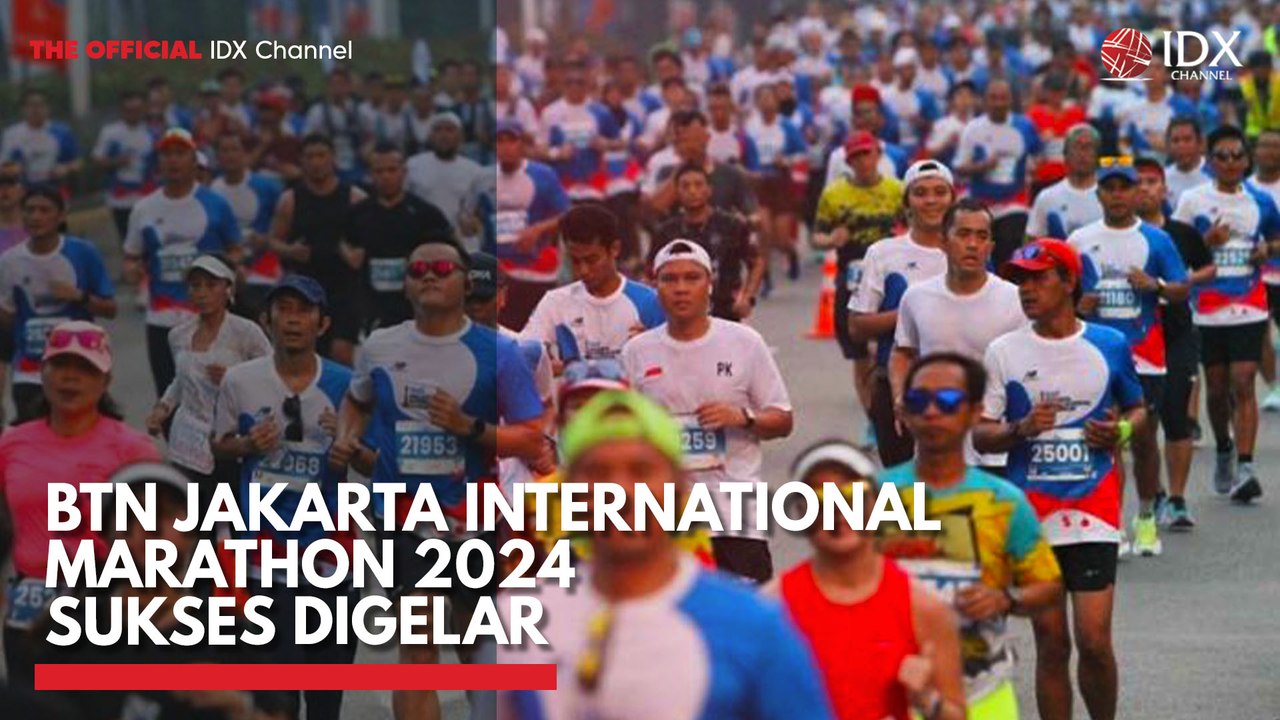 BTN Jakarta International Marathon 2024 Sukses Digelar