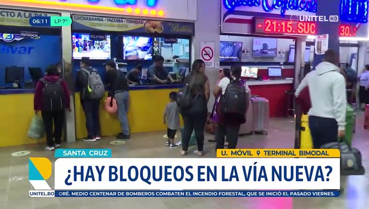 Salidas desde la terminal Bimodal son normales