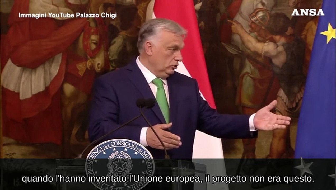 Orban: "Non posso appoggiare il patto partitico sui top jobs"