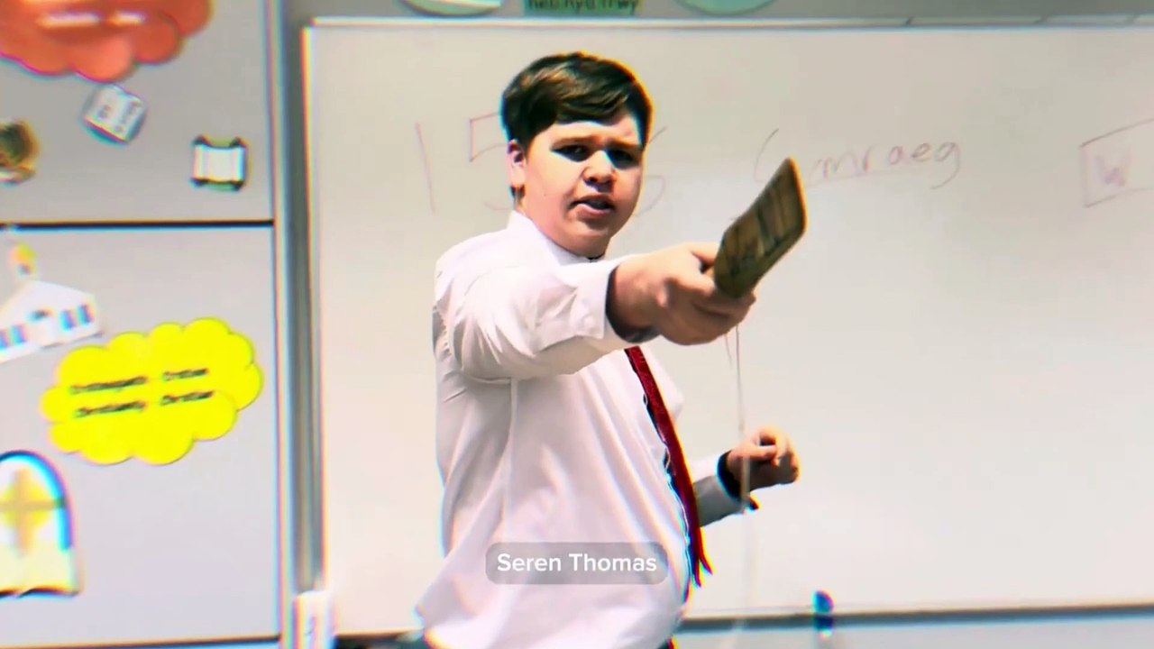 Clip: The Language of Cymraeg - a winning film by Carmarthenshire’s Ysgol Bro Dinefwr pupils