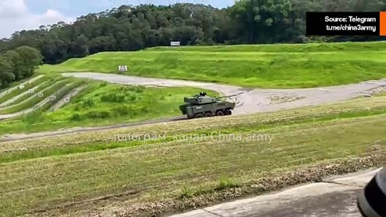 ビデオ：台湾、新型装甲戦闘車両を発表