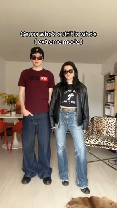 Guess who’s outfit is who’s