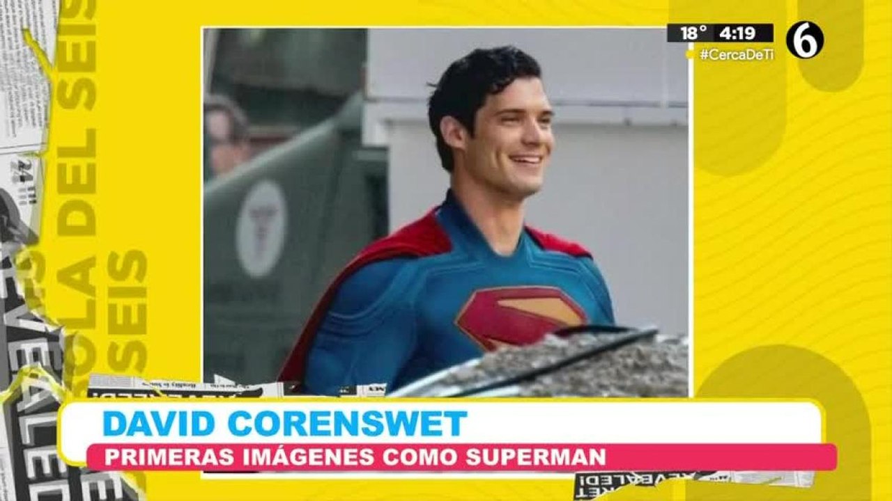 Primeras imágenes de David Corenswet como Superman