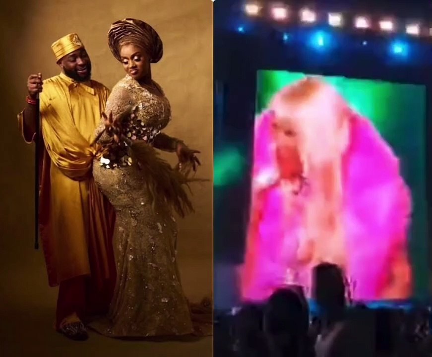 Mariage de Davido et Chioma : La forte réaction de Nicki Minaj (VIDEO)