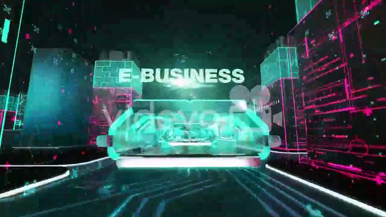 Green blockchain with digital technology concept