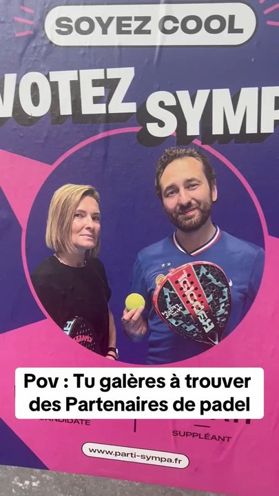 Voter Padel (exclusivité Dailymotion)