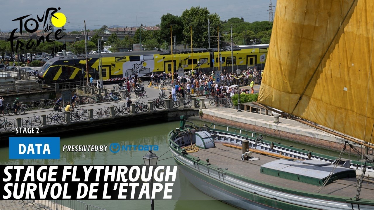Stage 2 - Flythrough  - Tour de France 2024