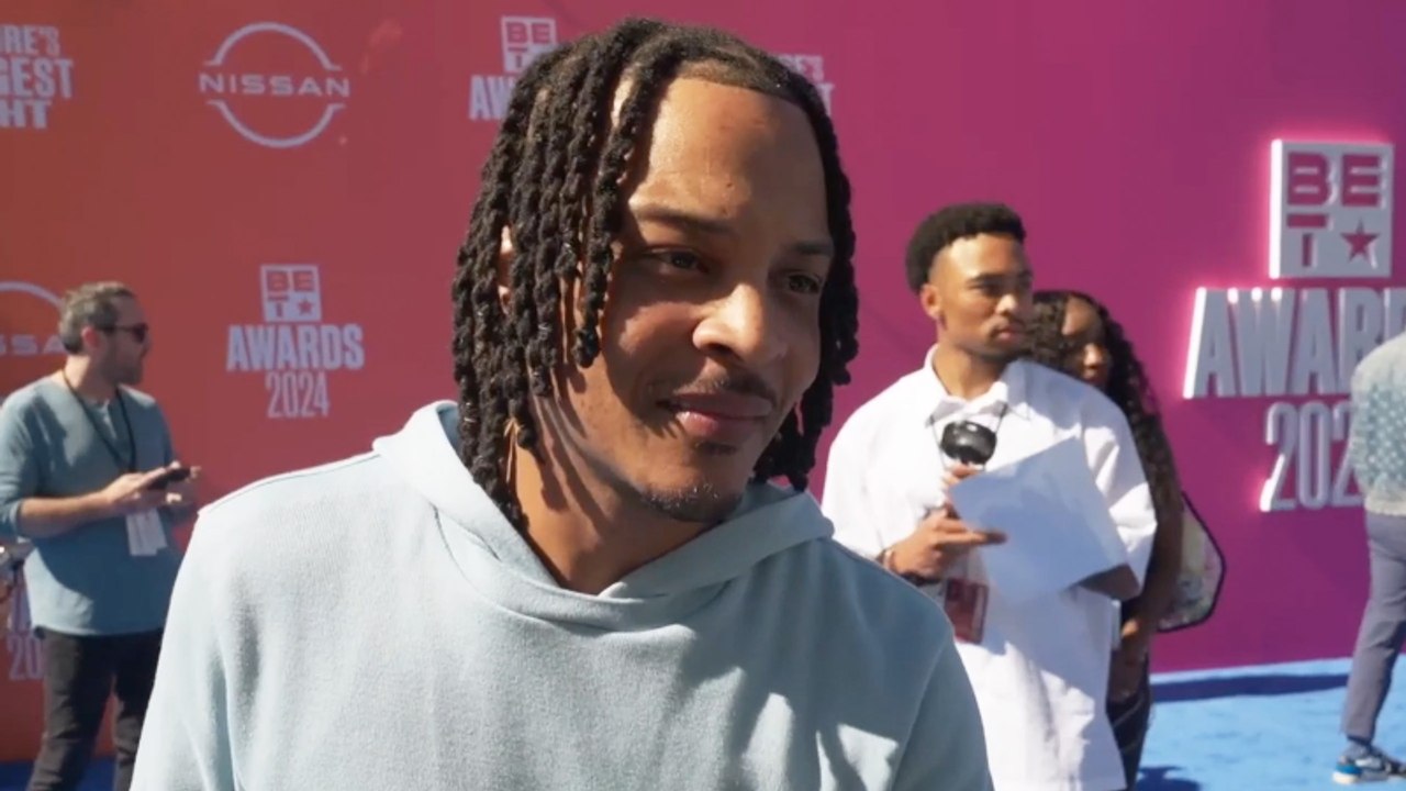 T.I.'s Daughter. Heiress Harris Shares Her Love for Music at the 2024 BET Awards | THR Video