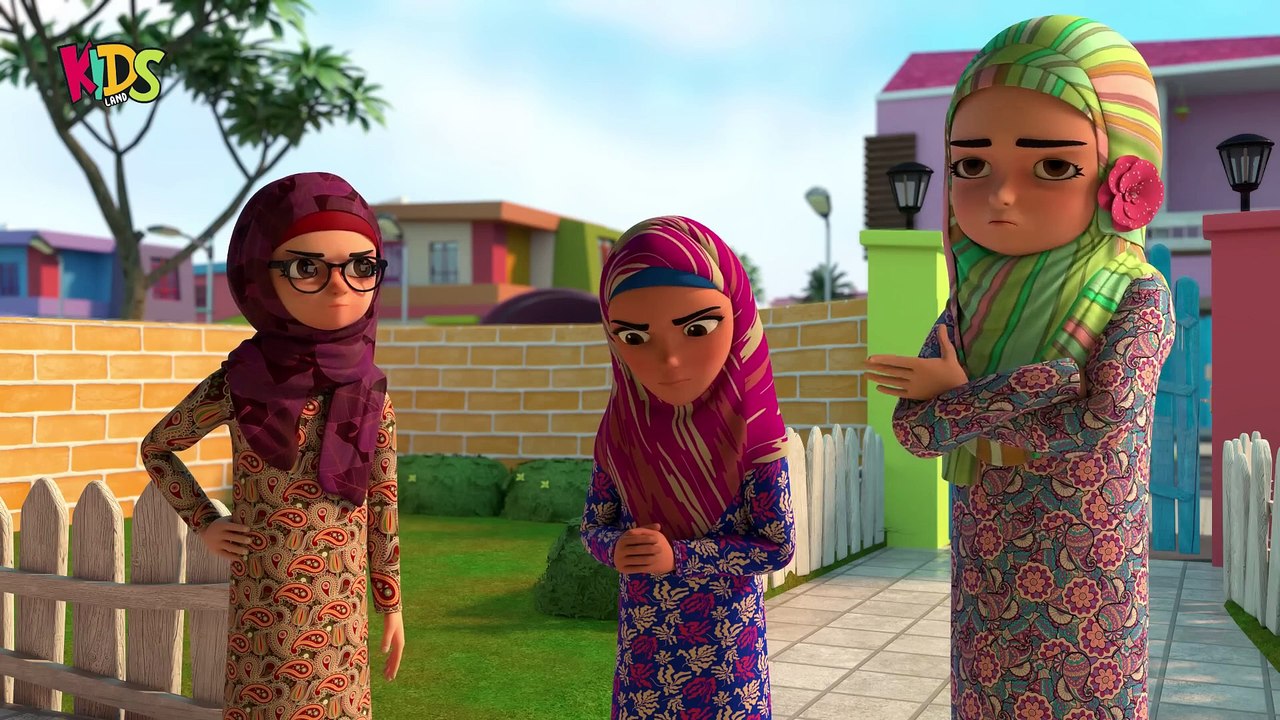 Raiqa Ne Larwadiya  - New Episode 2024  _ Kaneez Fatima Cartoon Series  _ 3D Animation _  Kidsland_2