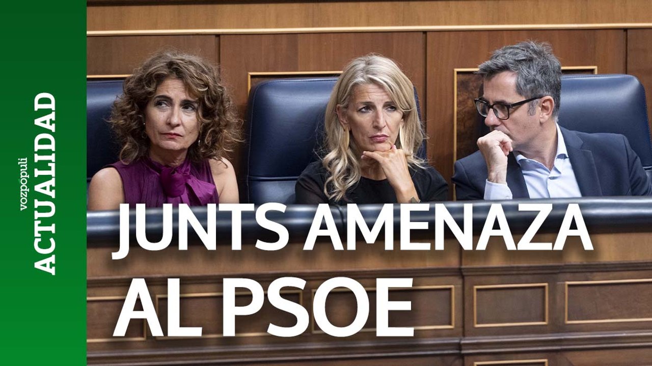 Junts 'amenza' al PSOE