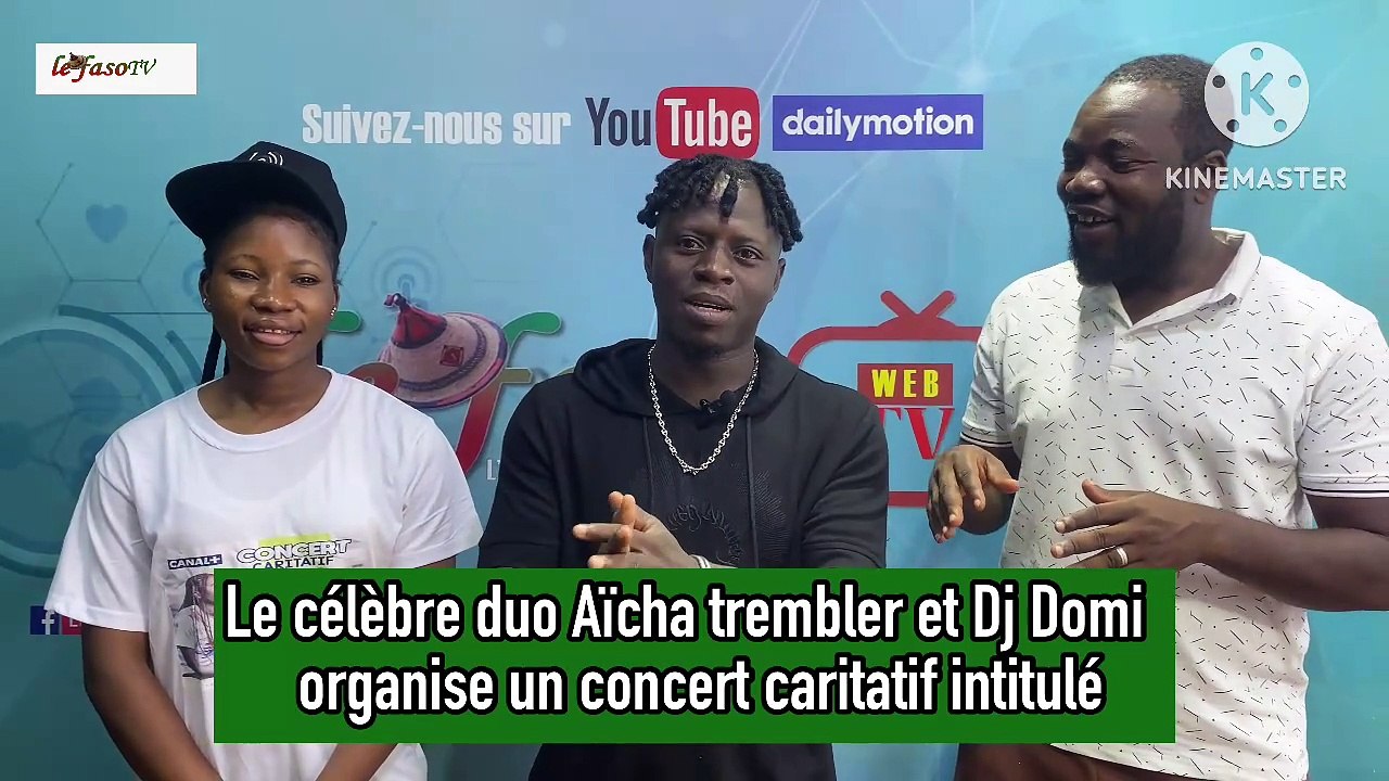 Burkina / Culture:  Aïcha trembler et Dj Domi s'engagent  pour l'éducation