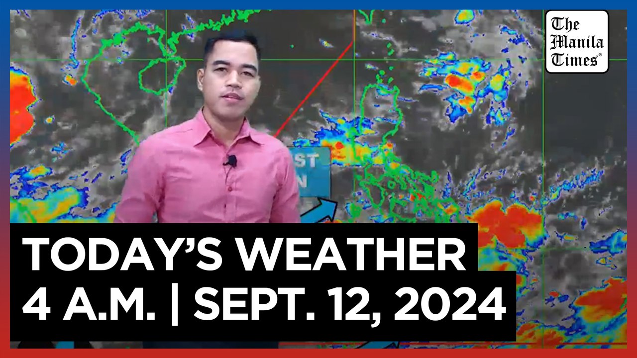 Today's Weather, 4 A.M. | Sept. 12, 2024