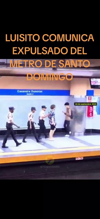 Detienen a Luisito Comunica en el Metro
