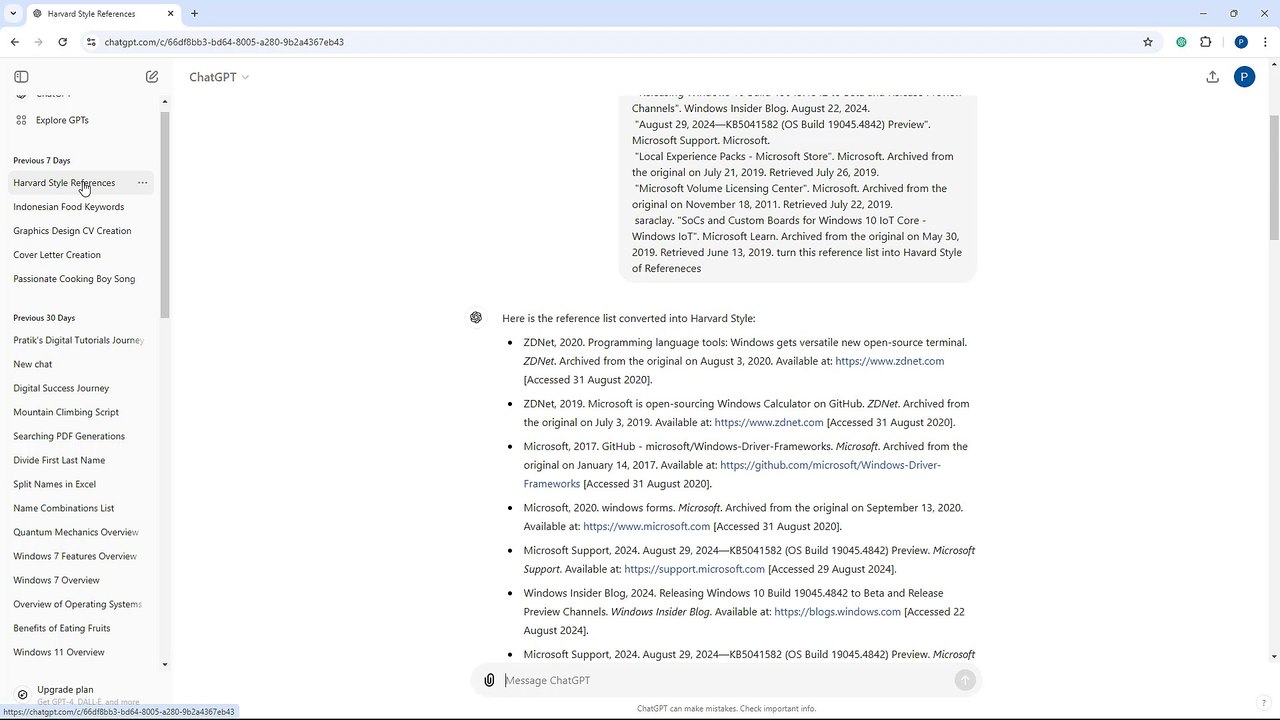 ChatGPT Course Section 49 Archiving, Accessing and Unarchiving Chat
