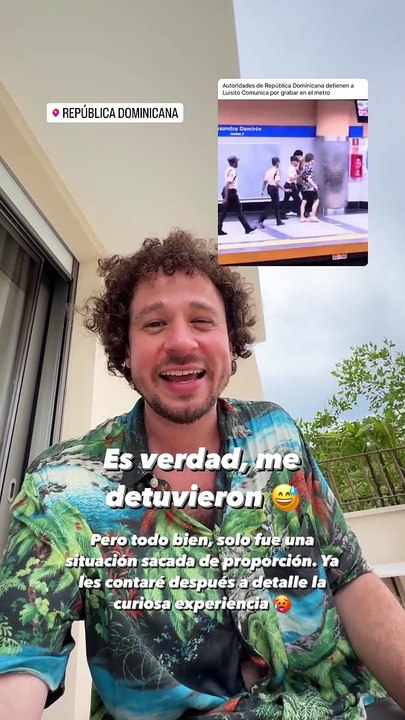 Luisito Comunica reaparece tras detención en República Dominicana