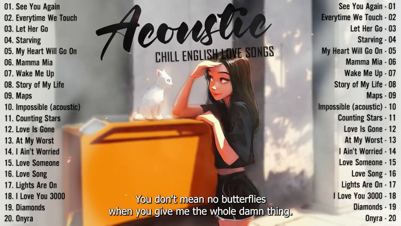 Best Acoustic Songs 2024  Chill English Acoustic Love Songs 2024 Cover  Chill Music 2024