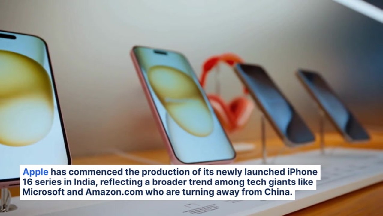 Apple's iPhone Production Move To India Signals Broader Tech Exodus From China, With Microsoft And Amazon Following Suit, Says Analyst