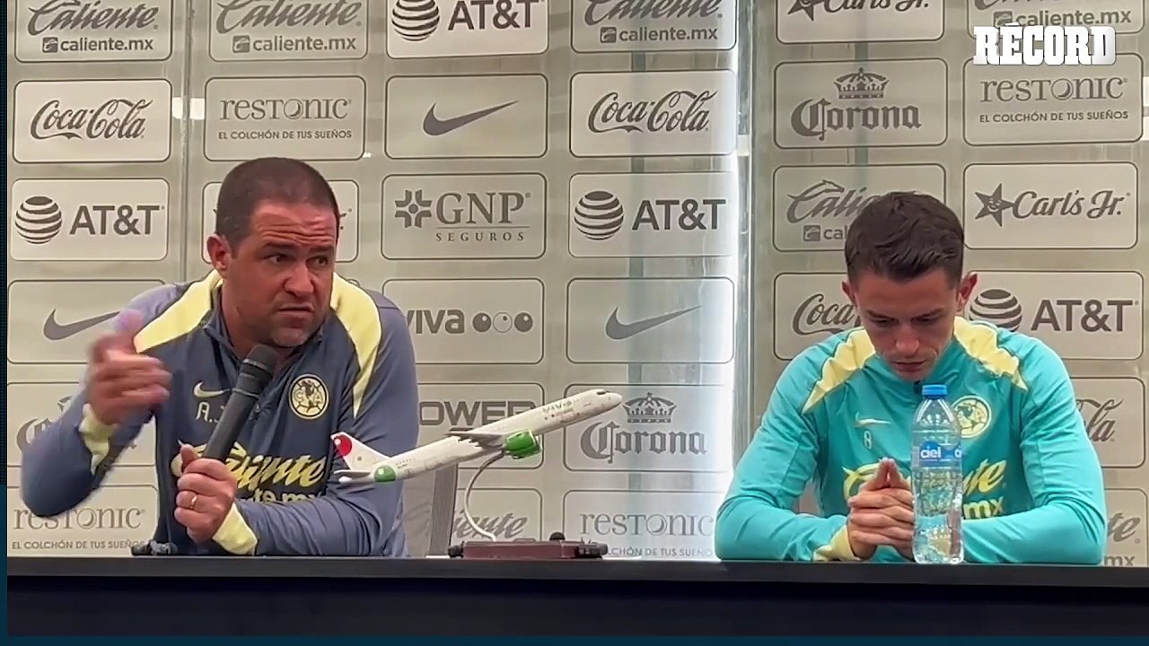 André Jardine y Álvaro Fidalgo hablaron en conferencia de prensa de AMÉRICA previo al CLÁSICO NACIONAL