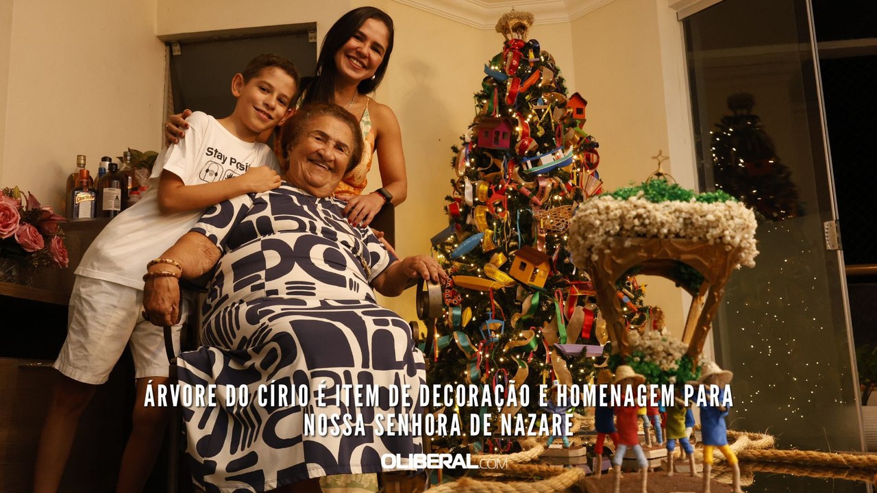 Árvore do Círio é item de decoração e homenagem para Nossa Senhora de Nazaré