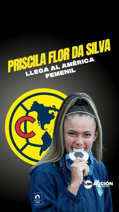 La brasileña Priscila Flor da Silva llega al América Femenil