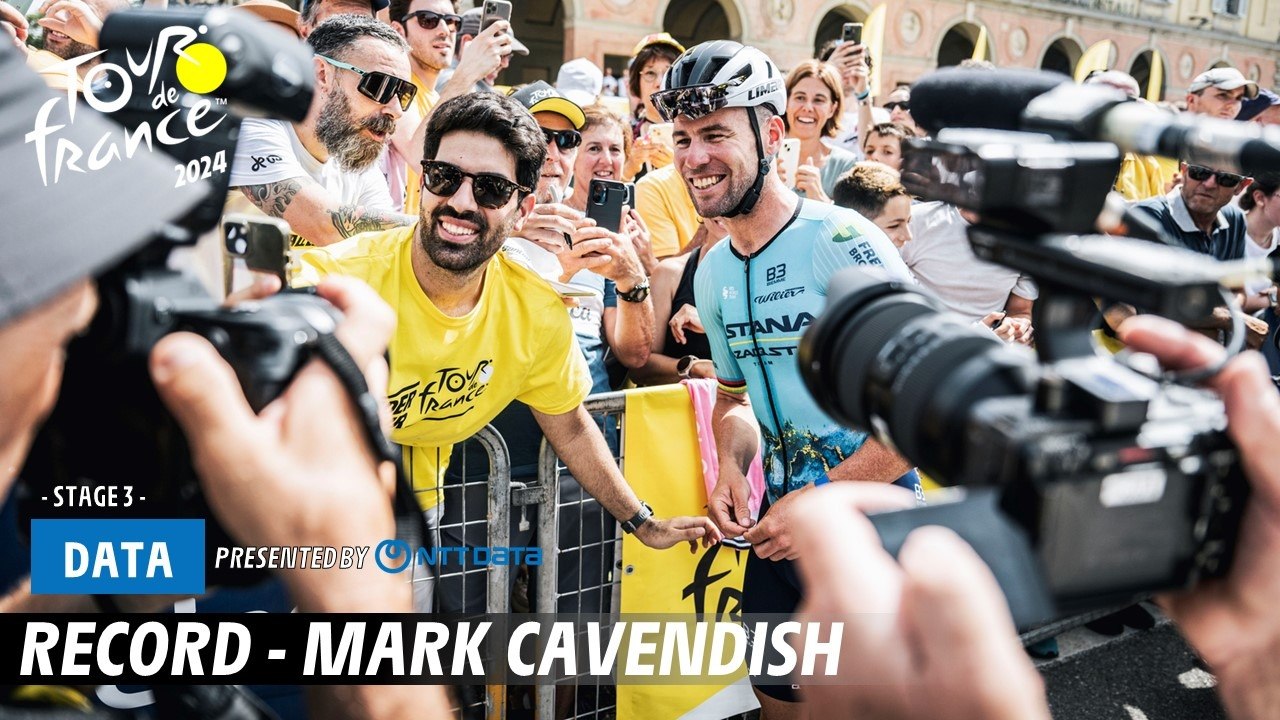 Record - Mark Cavendish  - Tour de France 2024