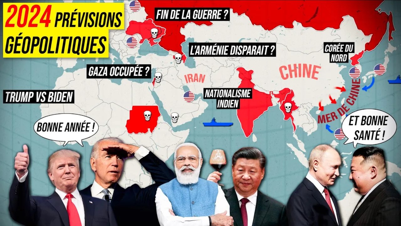 SEPT perspectives Géopolitiques en 2024 (Gaza, Ukraine, Etats-Unis...)