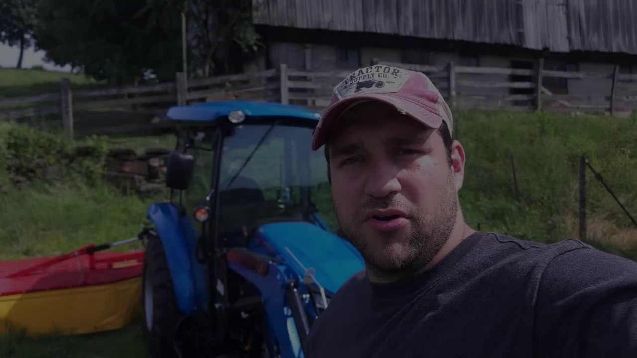 Will It Handle The Load? 5.5 Foot Tar River Drum Mower On LS MT232 Tractor Review