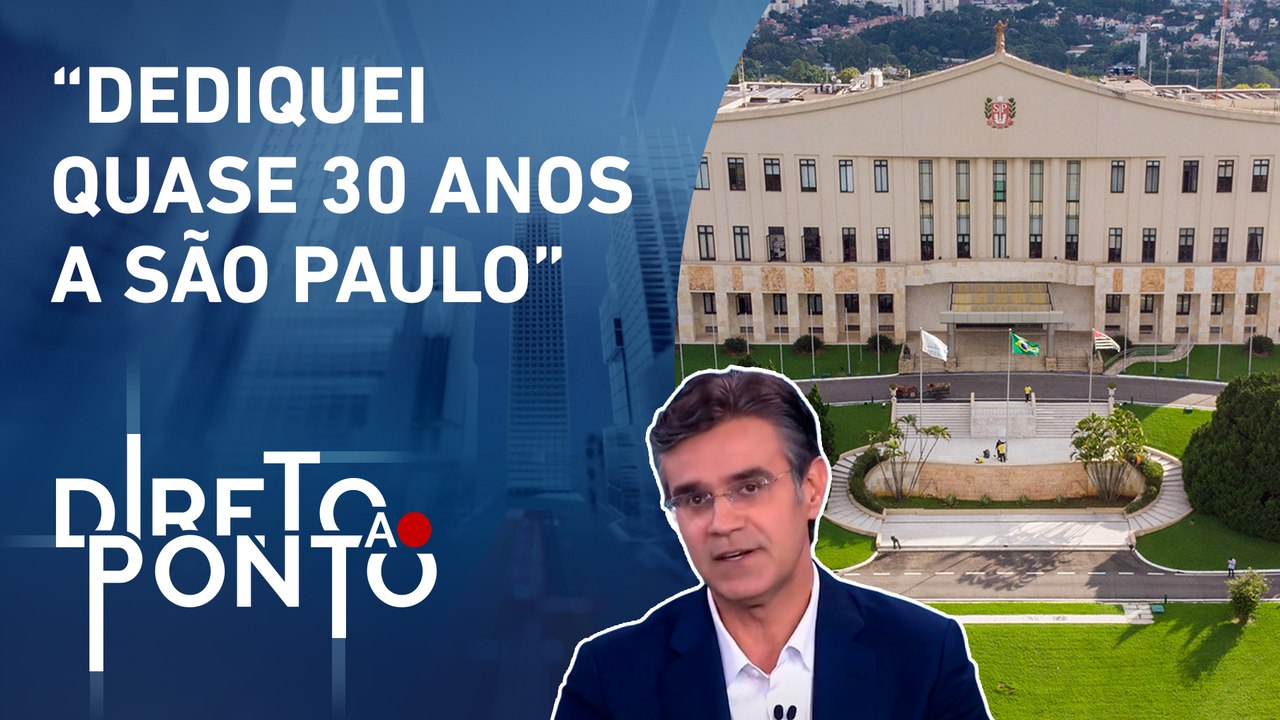 Rodrigo Garcia: “Não fui reeleito e parti para período sabático” | DIRETO AO PONTO