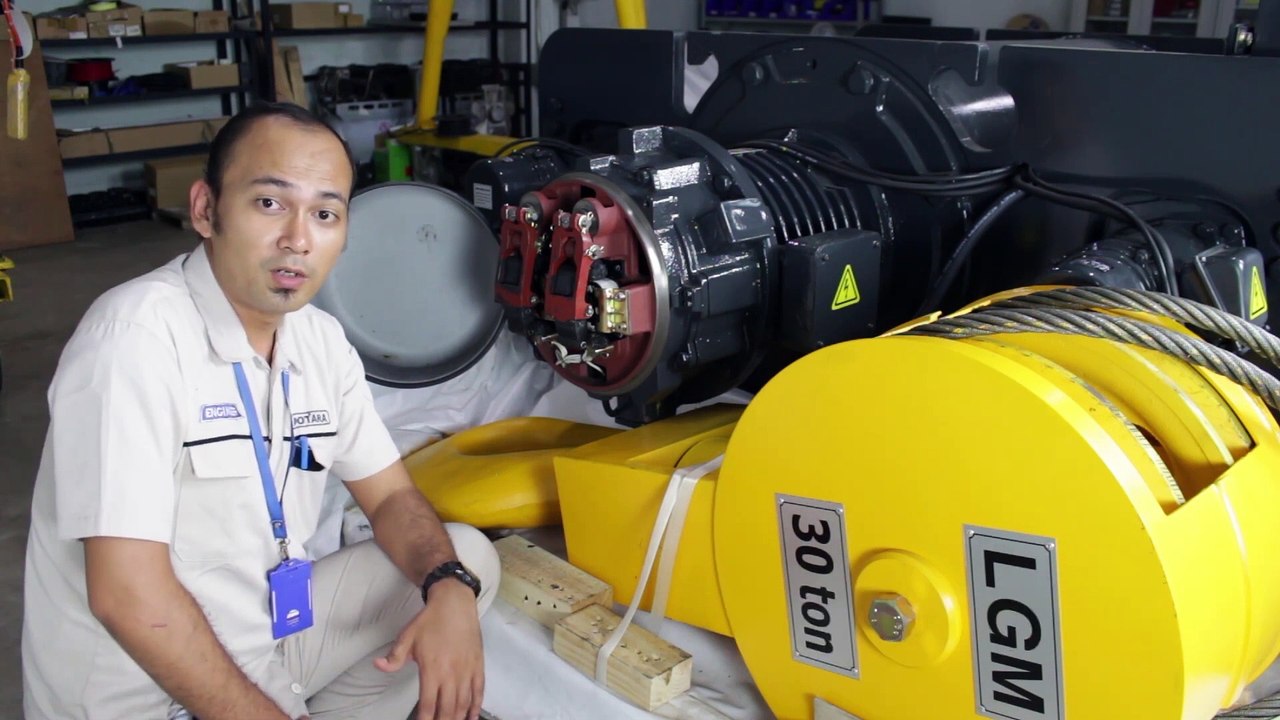 REVIEW PRODUK HOIST LGM H30-HW  - LGM HOIST DOUBLE GIRDER