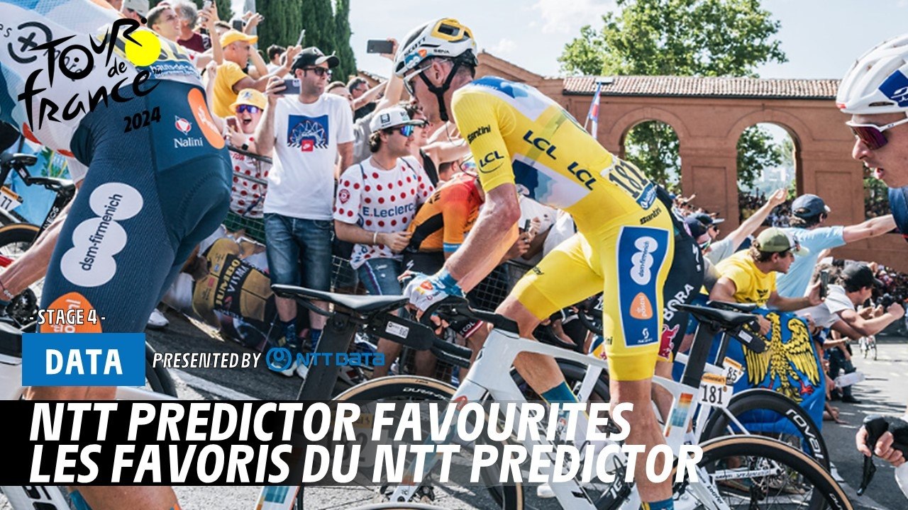 Stage 4 - the NTT Predictor favourites - Tour de France 2024